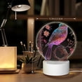 thumbnail image 6 of Balery Bird4 Pattern Acrylic Night Light Gift with 3 Color ModesTouch-Sensitive LED Lamp Perfect Gift for Mother's Day, Birthday, or Christmas, 6 of 9