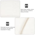 thumbnail image 6 of 3 Pieces Shade Material Lamp Fabric Light Cover DIY Linen Home Goods Lampshade Making, 6 of 6