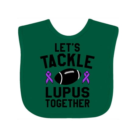 

Inktastic Lets Tackle Lupus Together Gift Baby Boy or Baby Girl Bib