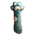 thumbnail image 4 of Almohada para dormir de tiro largo Gloria forma de garra de gato verde, 4 of 8
