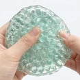 thumbnail image 3 of El Popular Juguete De Pellizco De DescompresióN Con Bola Ruidosa De Vidrio, Que Emite Un Sonido De Clic Cuando Se Presiona, Es Un Regalo Divertido Adecuado Tanto Para Hombres Como Para Mujeres (Azul), 3 of 7