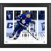 Auston Matthews Toronto Maple Leafs Framed 15" x 17" Player Panel Collage