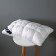 thumbnail image 2 of Pillow and Feather Pillows for Neck/Back/Side Sleepers, Premium Soft Down Standard Size Pillow for Sleeping, Hotel Bed Pillow with Cotton Cover, 78 Cm, 2 of 4