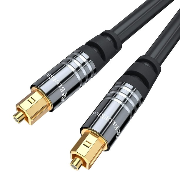 Toslink Digital Optical Audio SPDIF Cable 3ft