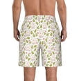 thumbnail image 3 of Naloa Cute Rabbit Men's Beach Shorts, Surfing shorts, Swim trunks, Quick Dry Swim Trunks for Surfing Beach Fun - Medium, 3 of 9