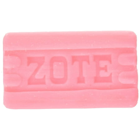 Zote Pink Laundry Bar Soap, Hand & Machine Wash, All Ages, Gentle & Long-Lasting, Laundry Detergent, Bar Cleanser with Sodium Tallowate, 14.1 oz