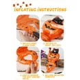 thumbnail image 4 of Halloween Wrist Balloon, 50 Pack Cartoon Ghost Inflatable for Halloween Party Decorations, 4 of 8