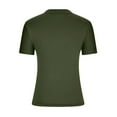 thumbnail image 4 of AherBiu Short Sleeve Tops for Women Crewneck Basic Slim Top Tees Shirts Plain Tshirt Going out Tops, 4 of 5