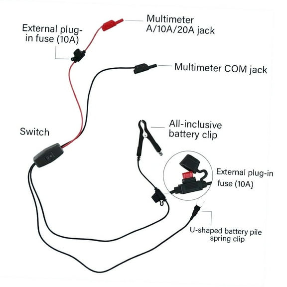 Parasitic Drain Tester No Power Off Car Leakage Detector Current Drain Test Tool Fangkenuo