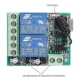 thumbnail image 4 of 433mhz Dc 12v 2ch Relay Receiver Module Rf Transmitter 433mhz Remote Control, 4 of 5