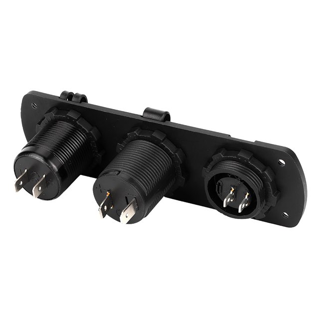 Cargador De Automóvil De 12V, Cargador De Potencia USB Dual, Enchufe De Encendedor De Cigarrillos De Interruptor Independiente, Para Yates De Vehículos