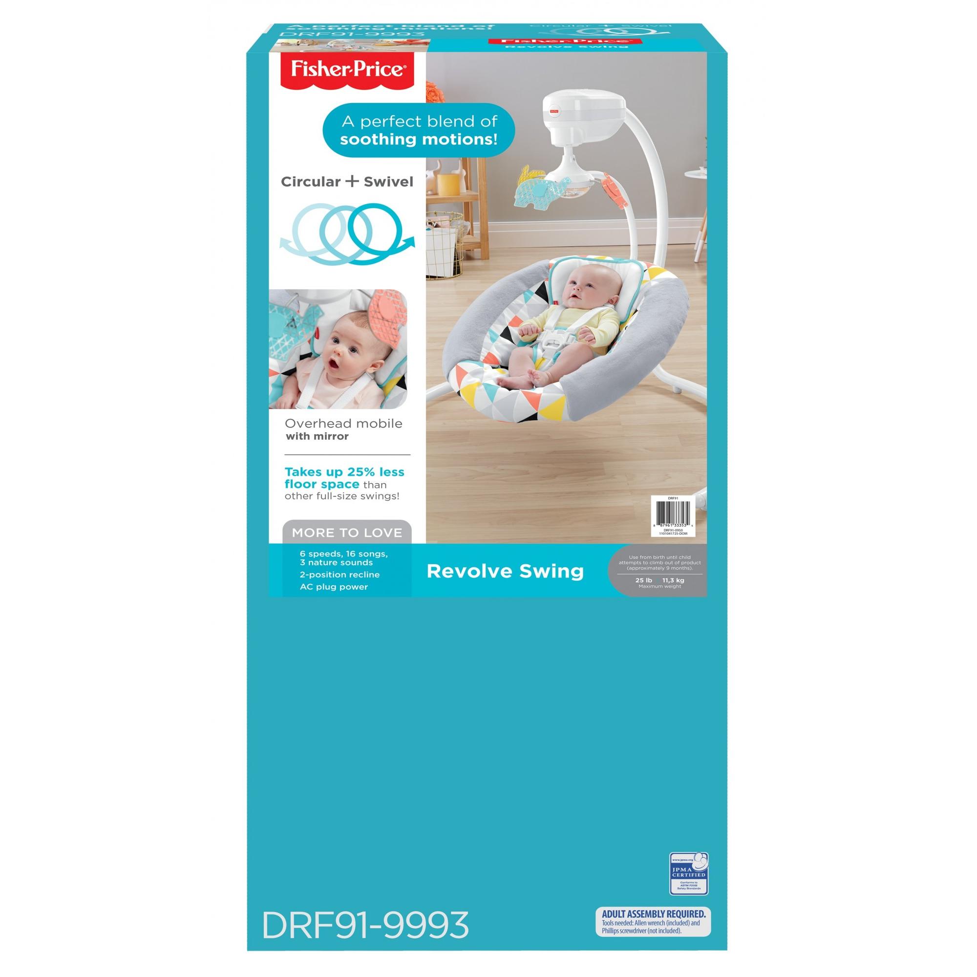 fisher price swivel swing