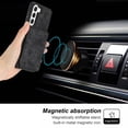 thumbnail image 2 of for Samsung Galaxy A54 5G Wallet Case, PU Leather Magnetic Flip Strap Wrist Phone Cover with RFID Blocking Card Holder  with Stand Function for Samsung Galaxy A54 5G - Black, 2 of 6