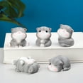 thumbnail image 3 of Coofit Mini Ornament Creative Lovely Cat Decorative Resin Ornament Tabletop Ornament, 3 of 10