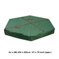 thumbnail image 4 of Waterproof Sandpit Cover - Drawstring Design, Foldable & 95% Sun Protection, for Outdoor Sandpits and Small Swimming Pools, 4 of 6