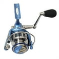thumbnail image 4 of Double Metal Spools Fishing Reel 12+1BBs Spinning Fshing Reels Metal Spare Spool 5.2:1 Spinning Jigging Reel ,Rigid Aluminum Skeletal Frame, 4 of 6