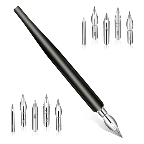 New Arrivals 11-Piece Comic Pen Nib Set, with 10-Piece Replacement Nibs