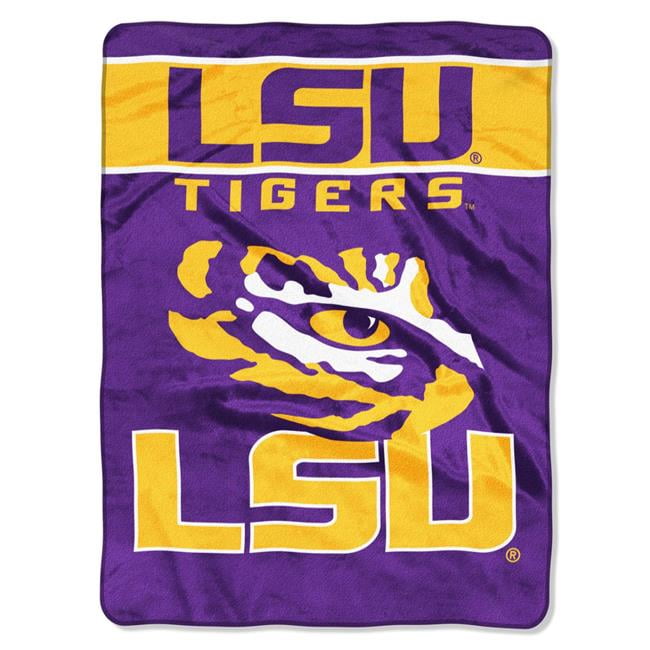 Casey S Distributing Lsu Tigers Blanket 60x80 Raschel Basic Design Walmart Com Walmart Com