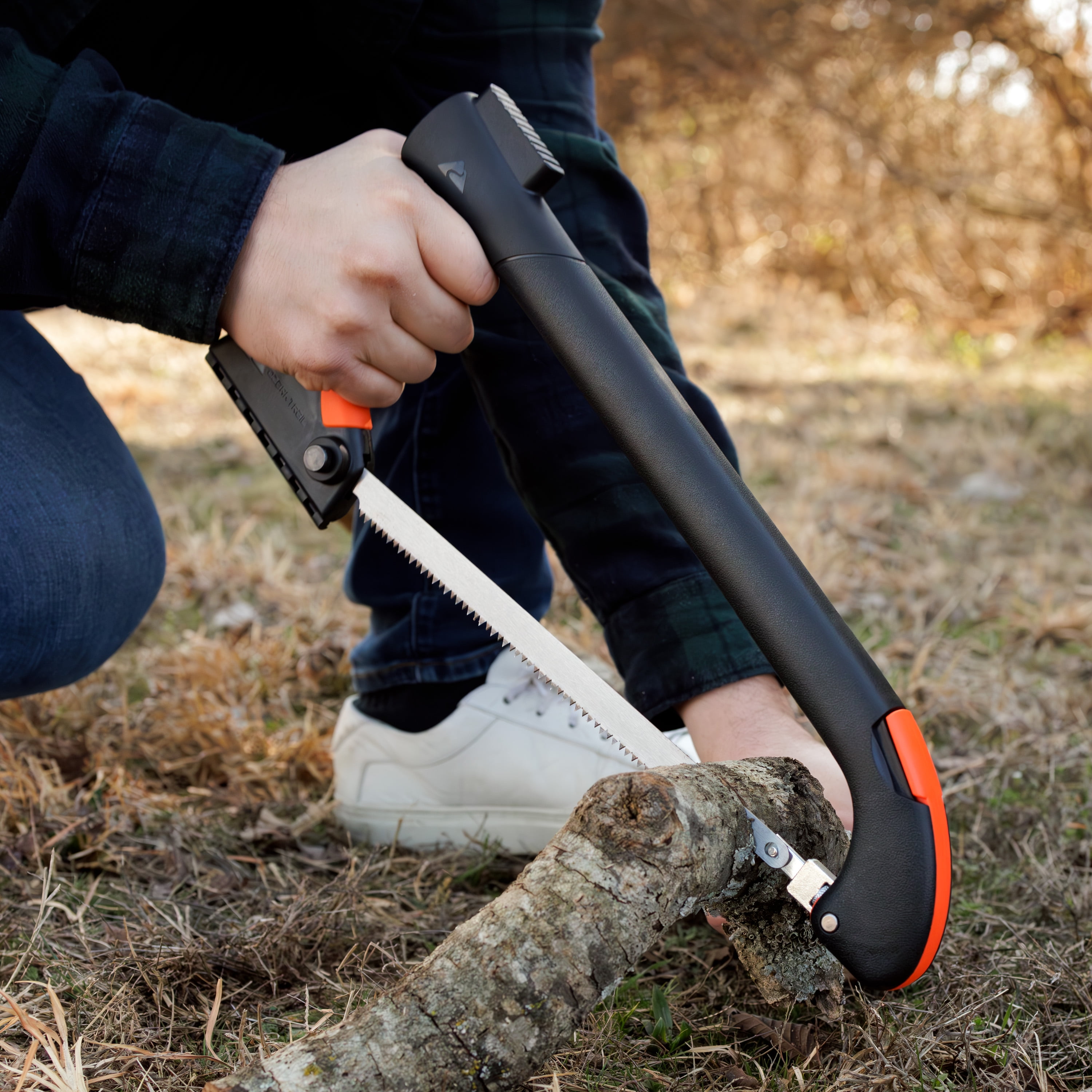 Ozark Trail 3 in 1 Hatchet Handsaw Combo with Bow Saw and Hammer Included