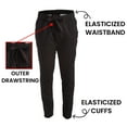 thumbnail image 3 of Men’s Slim-Fit Twill Jogger Pants, 3 of 6
