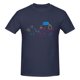 thumbnail image 3 of Camiseta de manga corta 100 % algodón para hombre de Harry's Monsters - The Whole Gang, camiseta holgada, 3 of 5