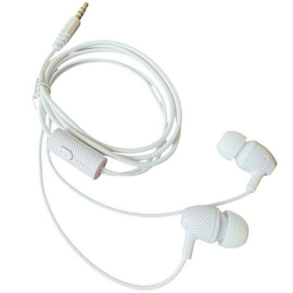 Comfortable Corded Earbuds with Microphone Stereoed Sound 3.5mm Connection and Effective Reduction