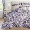 thumbnail image 2 of BrylaneHome Bedding Lightweight All Season Florence Quilted Oversized 100% Cotton Ultra Supreme Softness Bedspread, 2 of 6