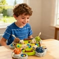 thumbnail image 6 of Hungry Dinosaur Board Game with 24 Beads, Interactive Tabletop Feeding Game for Multiplayer Fun, Animal Themed Bean Eating Challenge, Game Night Activity, 6 of 8