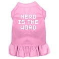 thumbnail image 2 of Nerd is the Word Screen Print Dress, 2 of 2