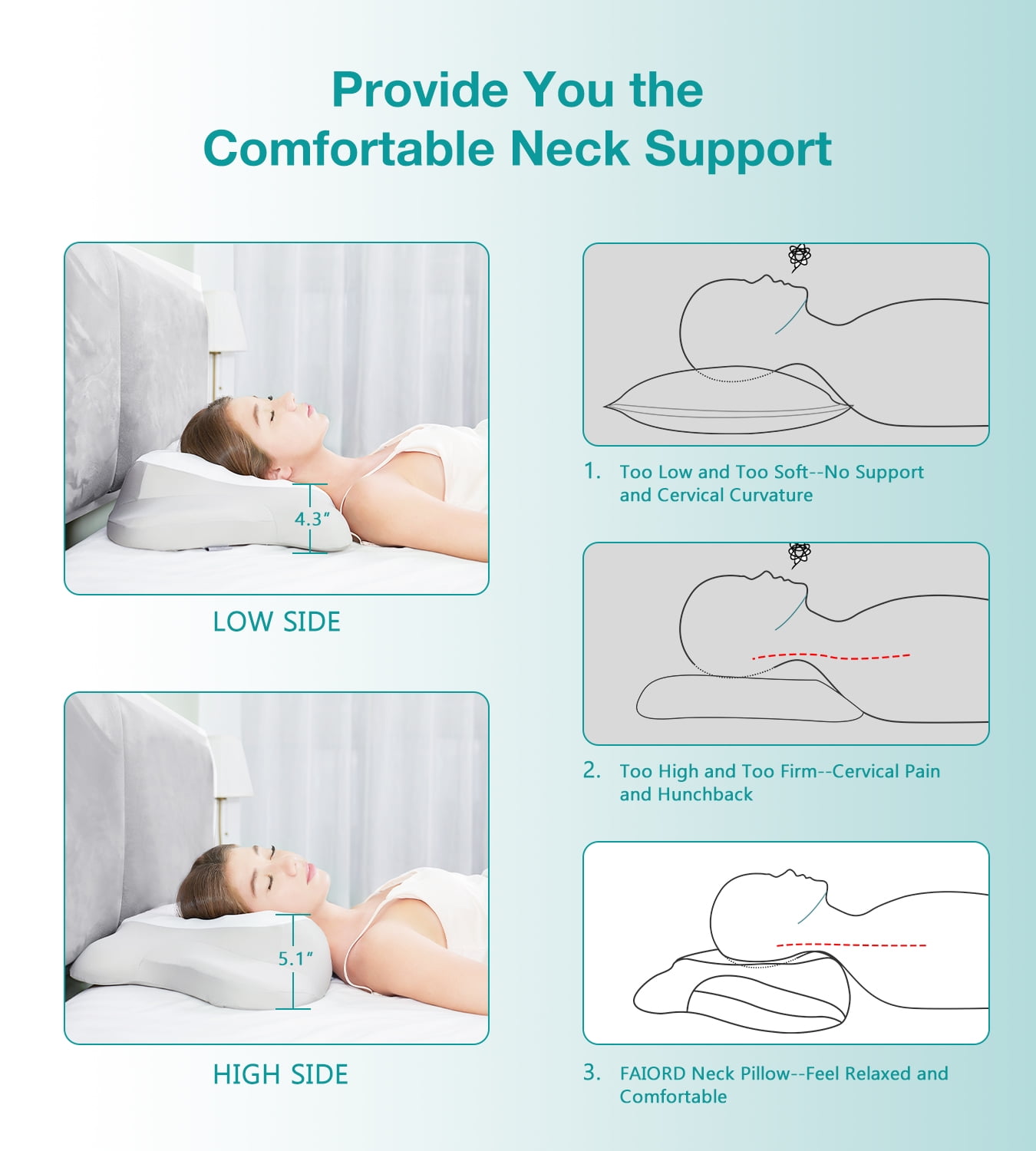 Hunchback pillow top