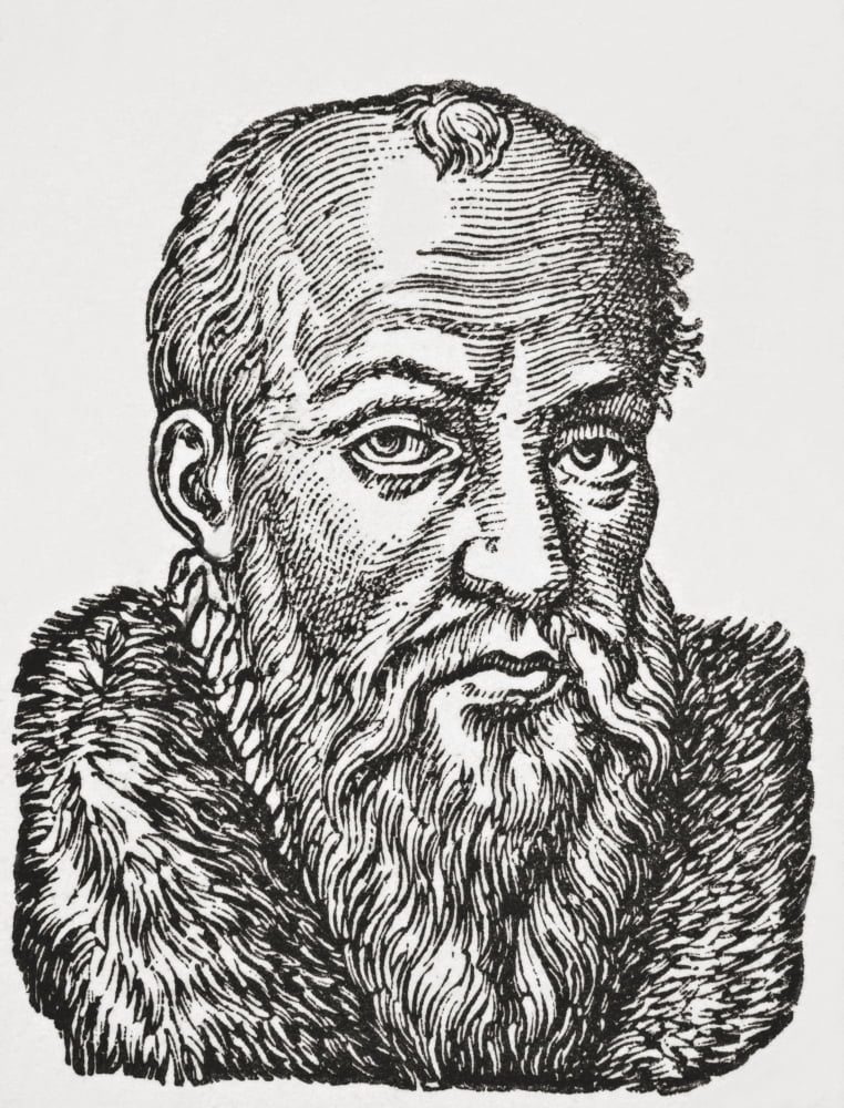 Jacques Cujas Cujacius Or Jacques De Cujas1520 1590 French Legal Expert From Science And Literature In The Middle Ages By Paul Lacroix Published London 1878 Canvas Art - Ken Welsh Design Pics (12 x