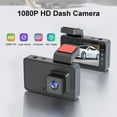 Foqnuq Dash Cam Front Recording Driving Recorder, 3inch Screen, Auto