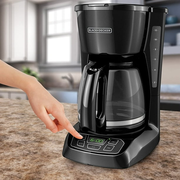 BLACK DECKER Coffee Maker 12 Cup Programmable Black CM1105BC