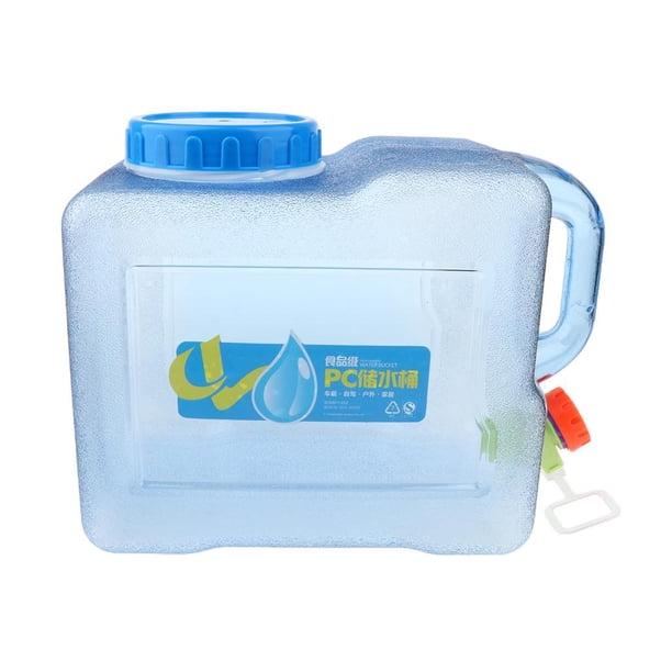 Recipiente de Agua con Grifo perfecl Jarra de Transporte Almacenamiento 8L
