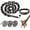 Black, variant on Big chain leash for small dog funny, Lightweight Giant Iron Paw Dog Chain for Small Dog, Funny Fake Chains Dog Leash, Plastic Imitating Irons Chains Looks Strong and Heavy for Photo Props