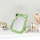 thumbnail image 3 of 1 Pc Espejo Cosmético de Cartón Plegable para Mujeres, Espejo de Plástico Plateado Verde para Viajes de Negocios, 3 of 3