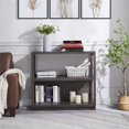 thumbnail image 4 of Henn&Hart 36" Alder Brown Bookcase, 4 of 7