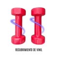 thumbnail image 2 of Par de Mancuernas Profesionales forro de Vinil IF-V6, 2 of 4