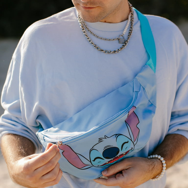 Disney: Lilo & Stitch - Stitch Smiling Pose Canvas Zipper Wallet