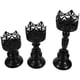 thumbnail image 4 of 1 juego de candelabros vintage decorativos, base de hierro para velas, 4 of 7