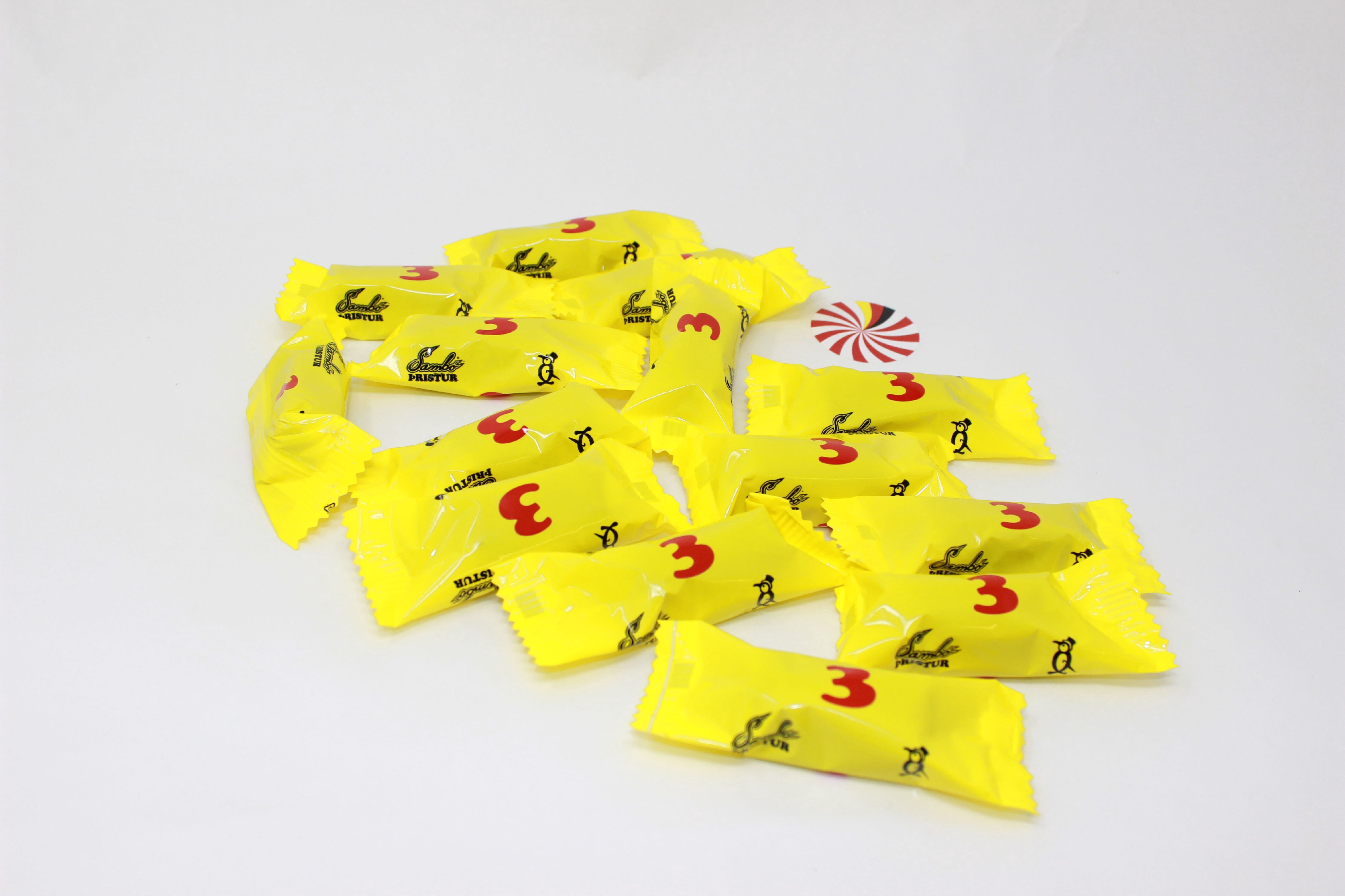 Icelandic 3 Pristur Lakkris - Toffee, Licorice & Chocolate - Bag of 250g - 8.8oz