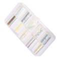 thumbnail image 3 of Seitruly 1 caja de pegatinas de papel de aluminio para uñas de cielo estrellado, pegatinas de transferencia de brillo de uñas de Color caramelo, Type10 NO10 Seitruly MJ12904-04, 3 of 6