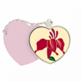 thumbnail image 1 of La cultura japonesa hermosa pintura Bolsa de viaje Mirror maquillaje corazón rosa, 1 of 4