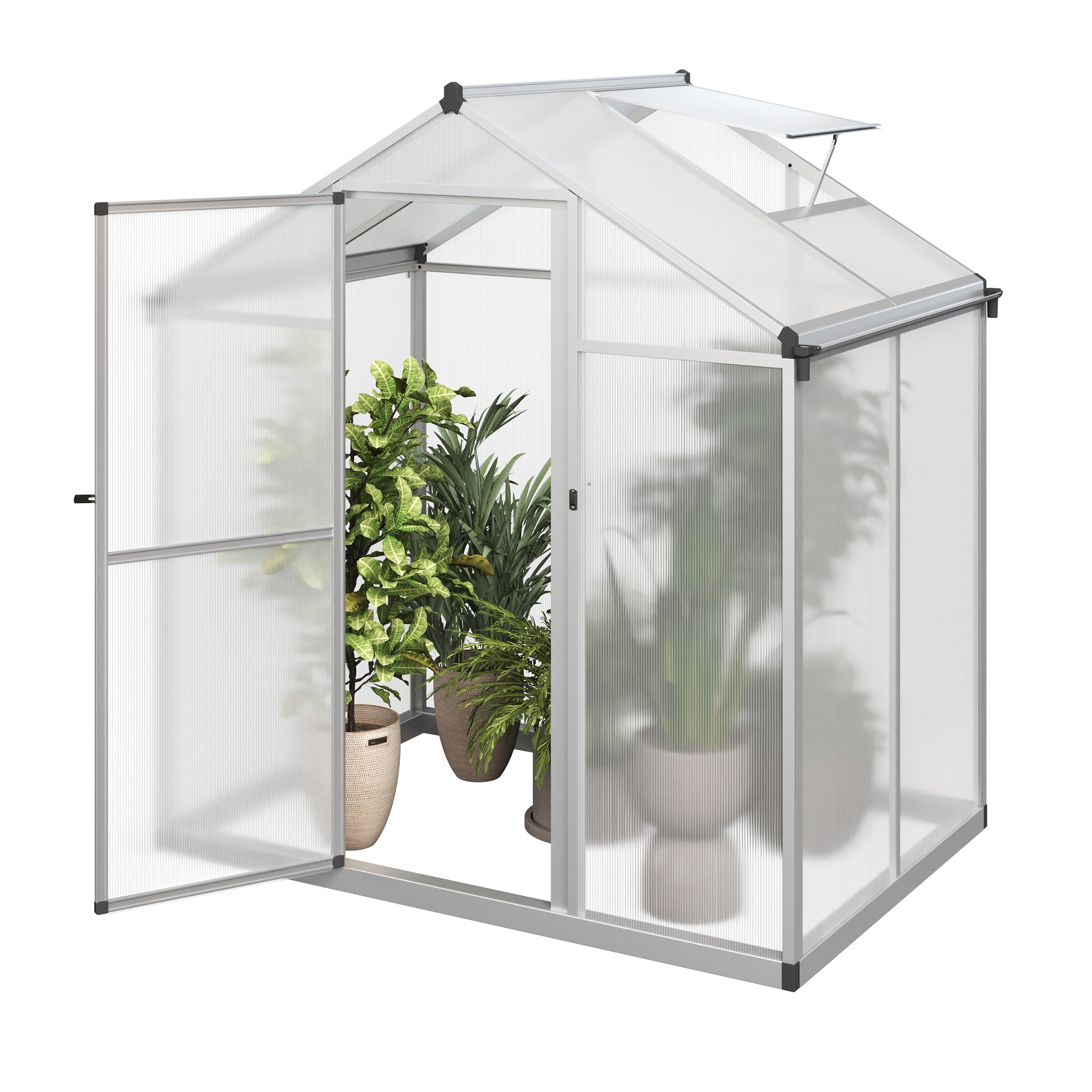 Home-Complete Walk-in Greenhouse - 4ft x 6ft Outdoor Green House