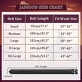 thumbnail image 6 of Western Leather Belt Strap for Men without Buckle Engraved Embossed Cowboy Leather Belt Strap 1.5 inch Wide, 6 of 8