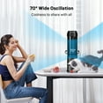 thumbnail image 5 of Dr. Prepare 16" Oscillating Tower Fan, Portable Desk Fan with Touch Buttons LED Screen, 5 of 9