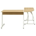 thumbnail image 2 of vidaXL Bureau d'Angle en Chêne en Forme de L, 2 of 5