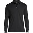 thumbnail image 2 of Lands' End Men's Long Sleeve American-Grown Supima Cotton Polo Shirt with Pocket, 2 of 2