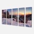 thumbnail image 2 of Panorama de la Slovaquie en Hiver - Impression sur Toile Paysage, 2 of 3