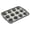 A-Gray, variant on Mini Silicone Muffin Pan 4 Cups – Nonstick Flexible Cupcake Mold with Cool Touch Handles, Oven Safe to 450°F, Easy Release Baking Tray for Muffins, Egg Bites, Party Treats